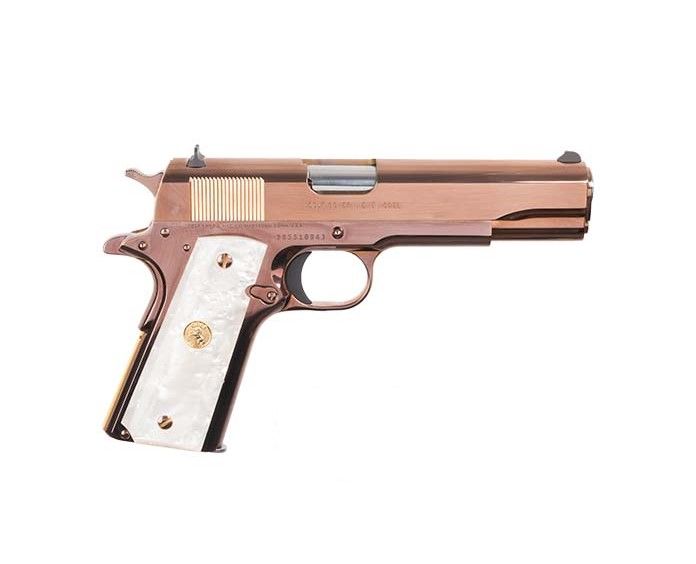 Colt Series 80 Custom Pistol O1073BSTS-RG, 38 Super, 5.0in, Custom G10 w/Blue Colt Grips, 9 Rds