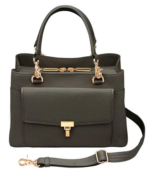 Gun Tote'n Mamas Avenue Large Satchel Concealed Carry Bag, Black (GTM-32/PBBLACK)