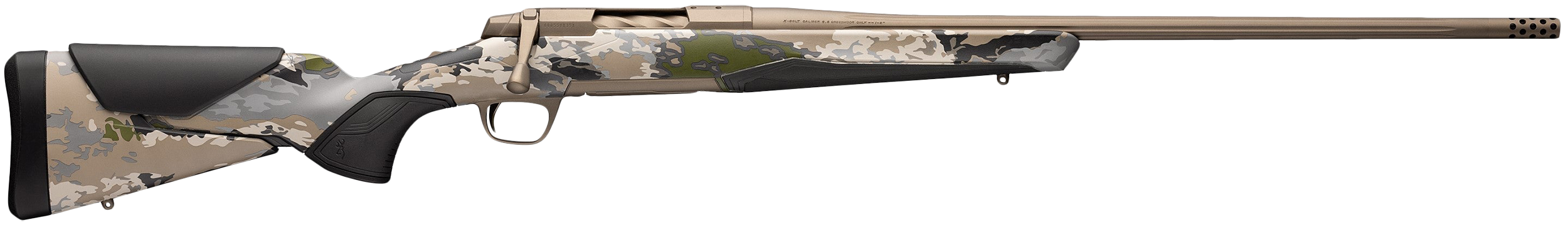 Browning X-Bolt 2 Speed Rifle 036006294, 6.5 PRC, 24" Barrel, OVIX Camo Stock, Bronze Finish, 3 Rds