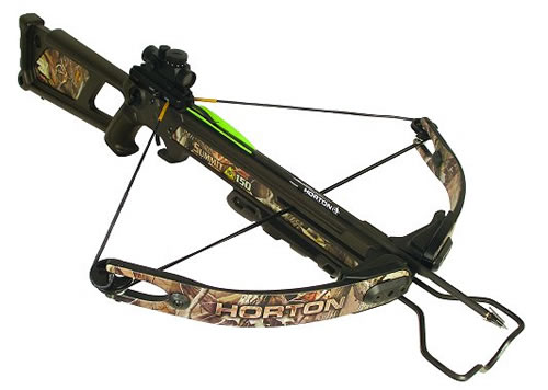 Horton Summit HD150 Crossbow Package Includes Bow/Sight/Quiver