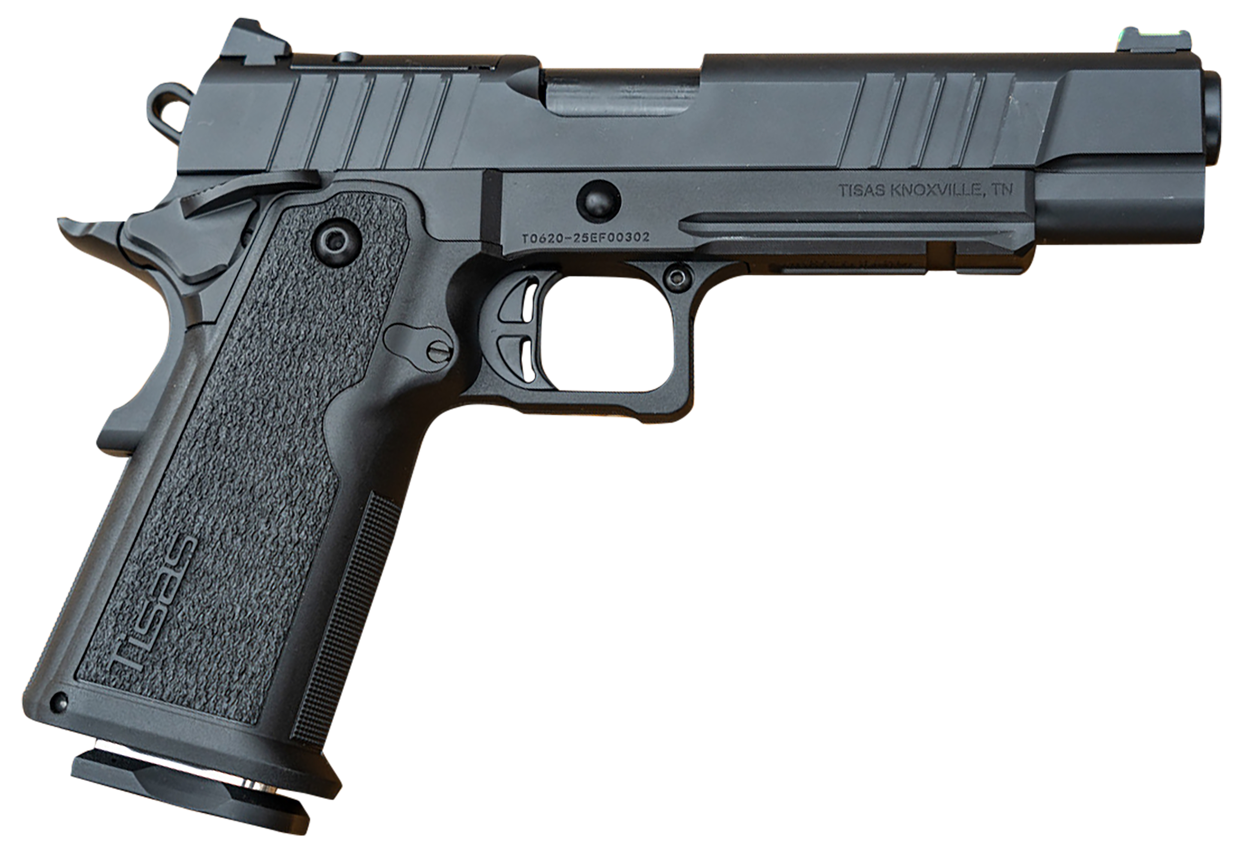 Tisas 1911 B9R Double Stack Optic Ready Pistol 12500017, 9mm Luger