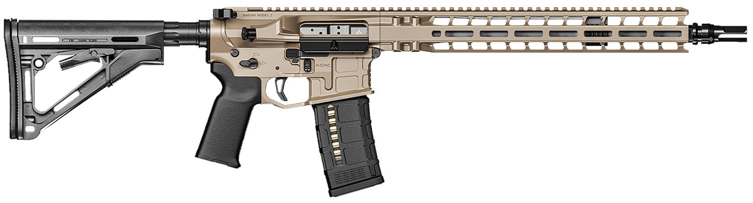 Radian Weapons Model 1 Pistol Rifle R0849, 6mm ARC, 14.50", SBA3 Brace Stock, 20 Rds