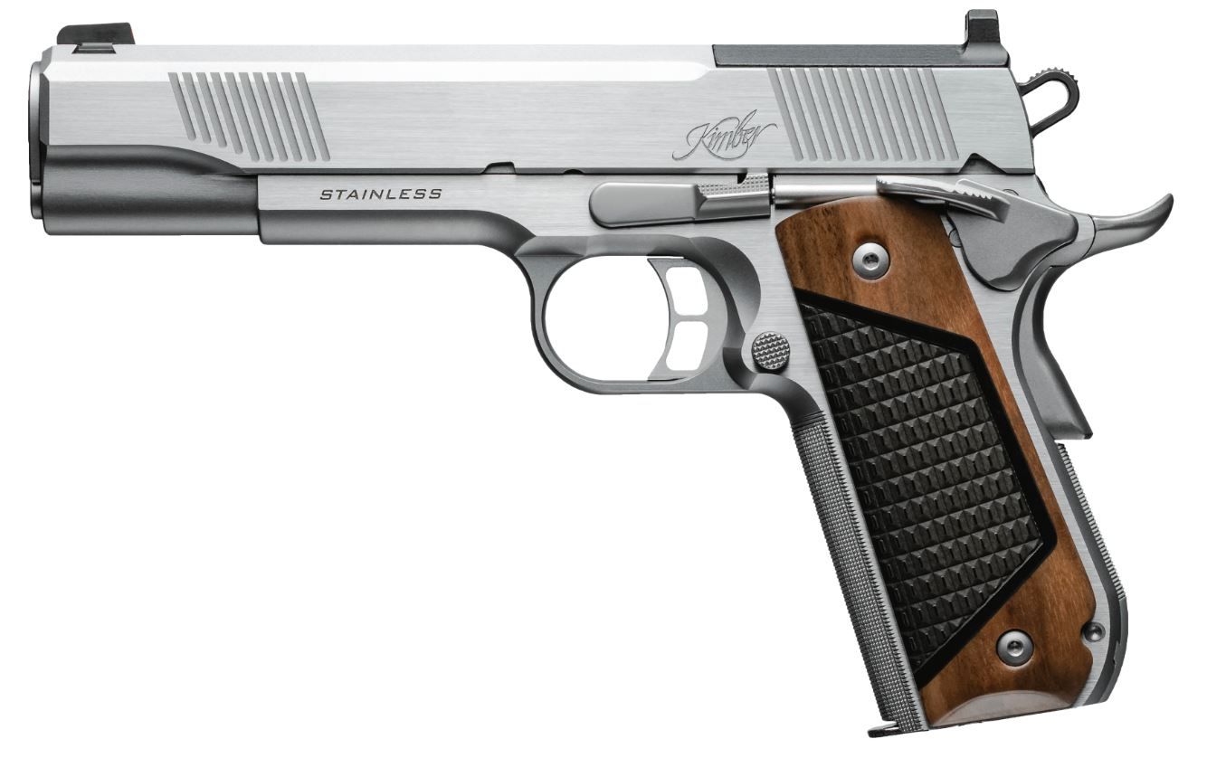 Kimber Next Gen Custom Two-Tone Pistol 3200402, 45 ACP, 5in, Wood Grips, 8 Rds