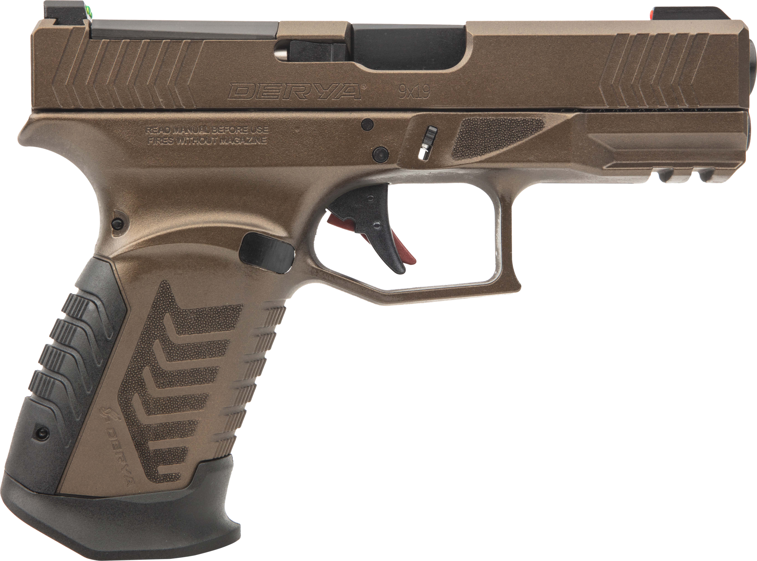Derya DY9 Pistol DY9MBFTR, 9mm Luger, 4.02in, Interchangeable