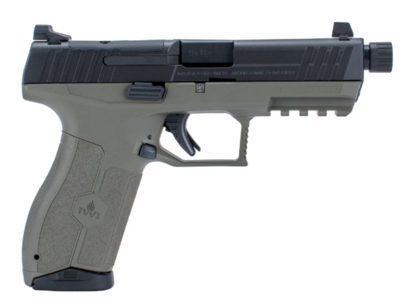 IWI Masada 9mm Pistol M9ORP10TOD, 9mm, 4.1in, O.D. Green Polymer Grips, 10 Rds