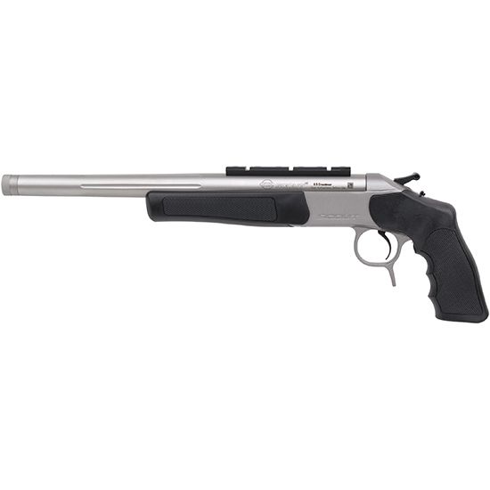 CVA Scout Single-Shot Pistol, CP701S, 6.5 Creedmoor, 14", Black Stock, Stainless/Threaded Barrel, 1 Rd