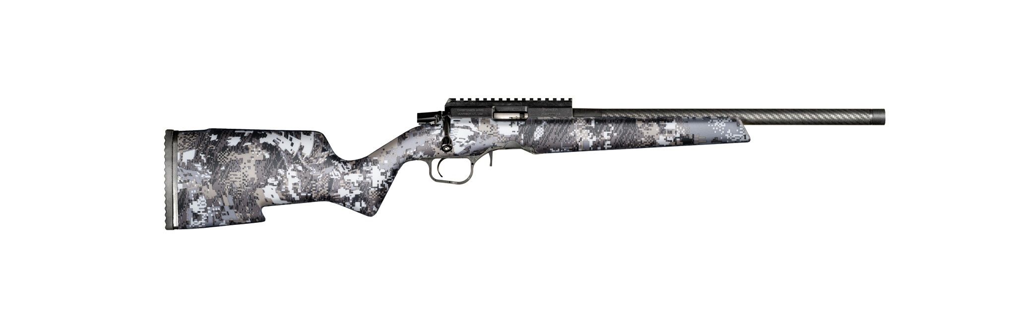 Christensen Ranger Rifle 801-12006-00, 22LR, 18", Carbon Fiber Sitka Elevated II Camo Stock, 10 Rds