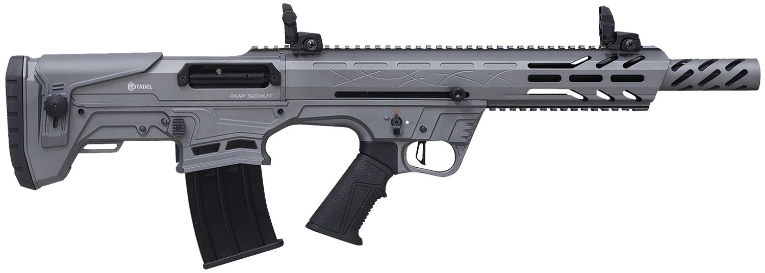 Howa Pup Scout Semi-Auto Shotgun FRPS1218TG, 18.50", 3" Chmbr, Gray Adj Cheek Riser Synthetic Stock, 5 Rds