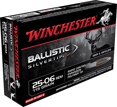 Winchester Supreme Rifle Ammunition SBST2506, 25-06 Remington