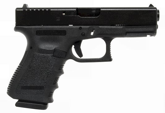 Glock 23 Compact Pistol PI2350203, 40 S&W, 4.02 in, Polymer Grip