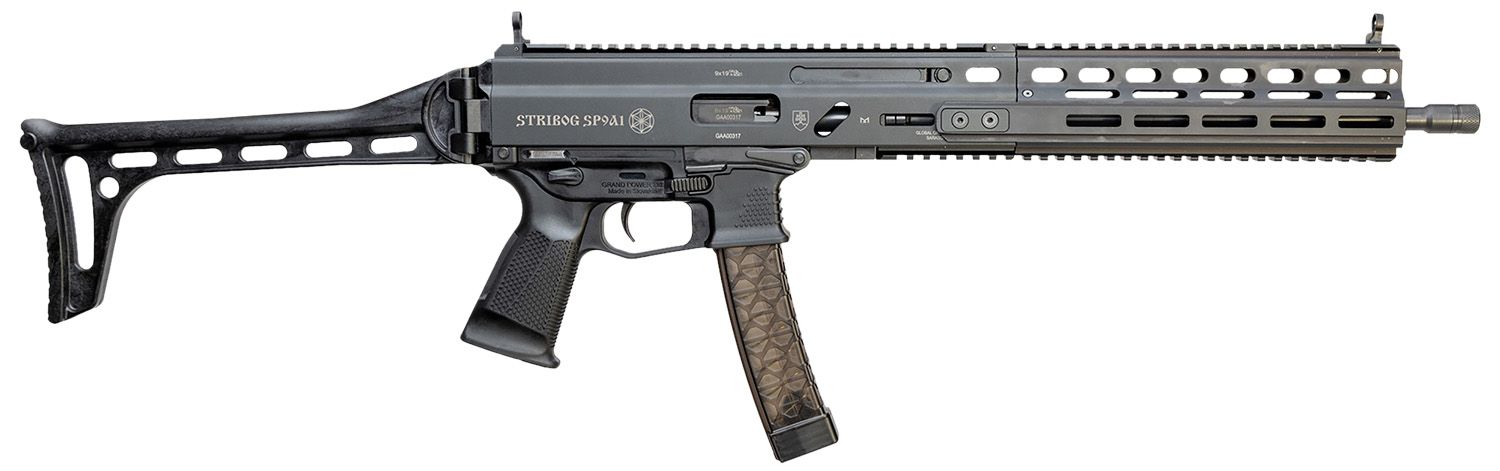 Grand Power SP9A1 Stribog Rifle 810091157923, 9mm Luger, 16", Side Folding Stock, 30 Rds