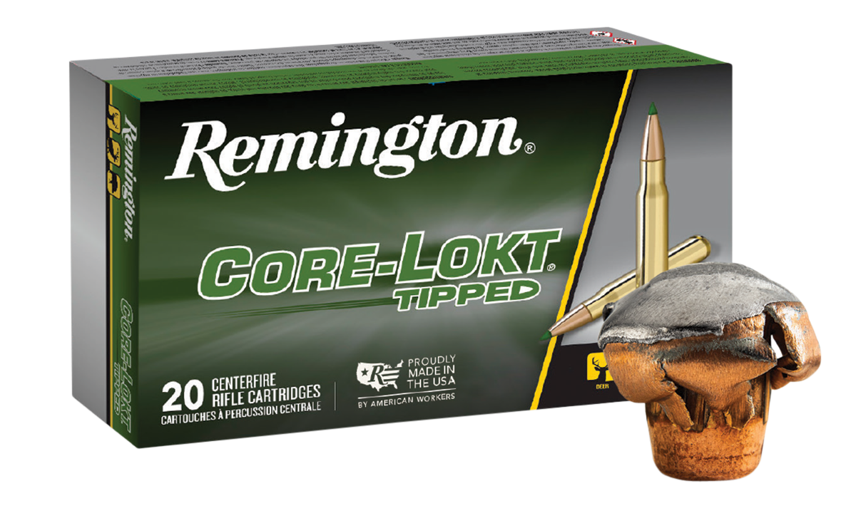Remington Rifle Ammuntion RT308WC, 308 Winchester, Core-Lokt Tipped, 180 GR, 2640 fps, 20 Rd/bx