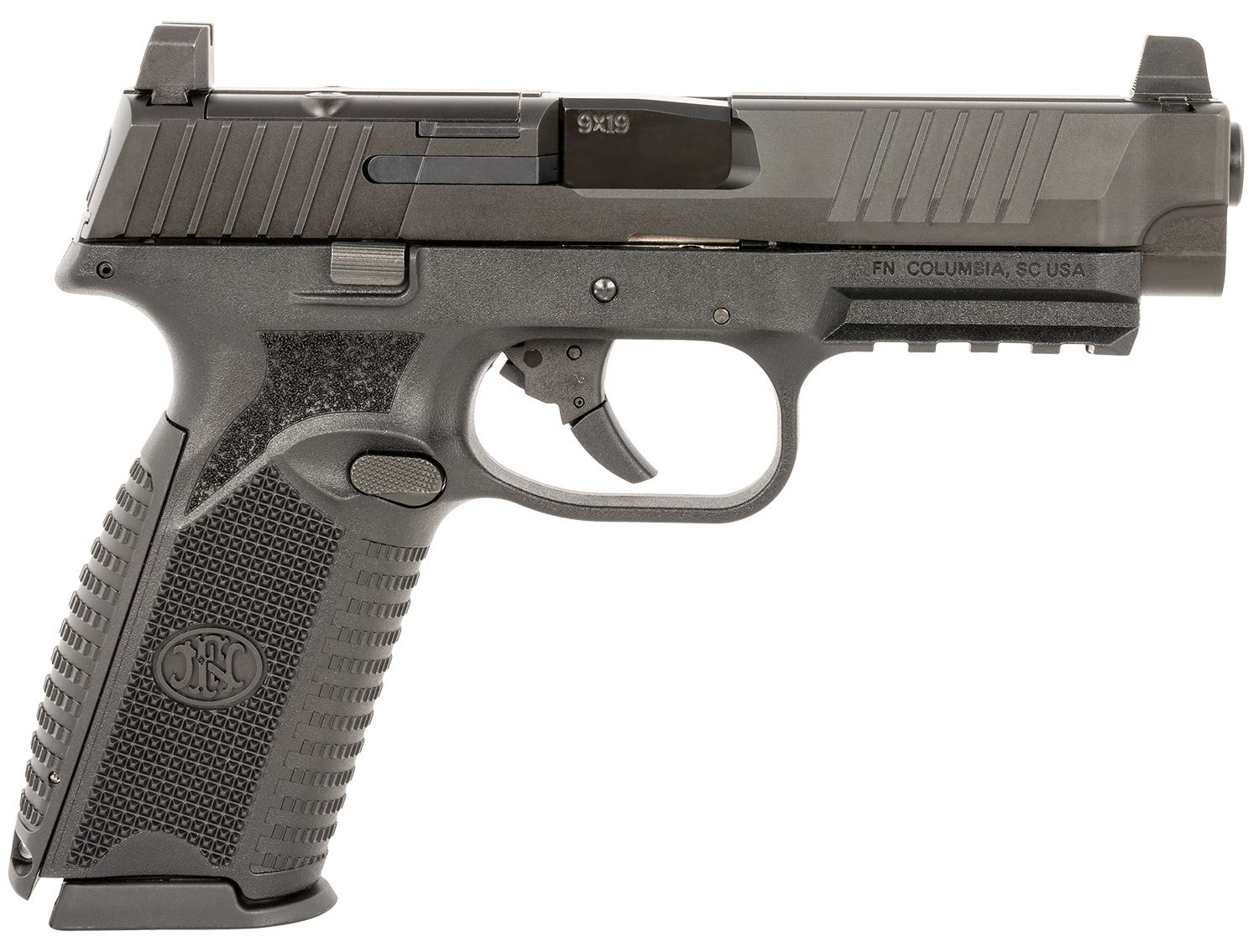FN Herstal 509 MRD Optic Ready Pistol 66100718, 9mm Luger, 4.50in, Black Polymer, Black Finish, 10 Rds