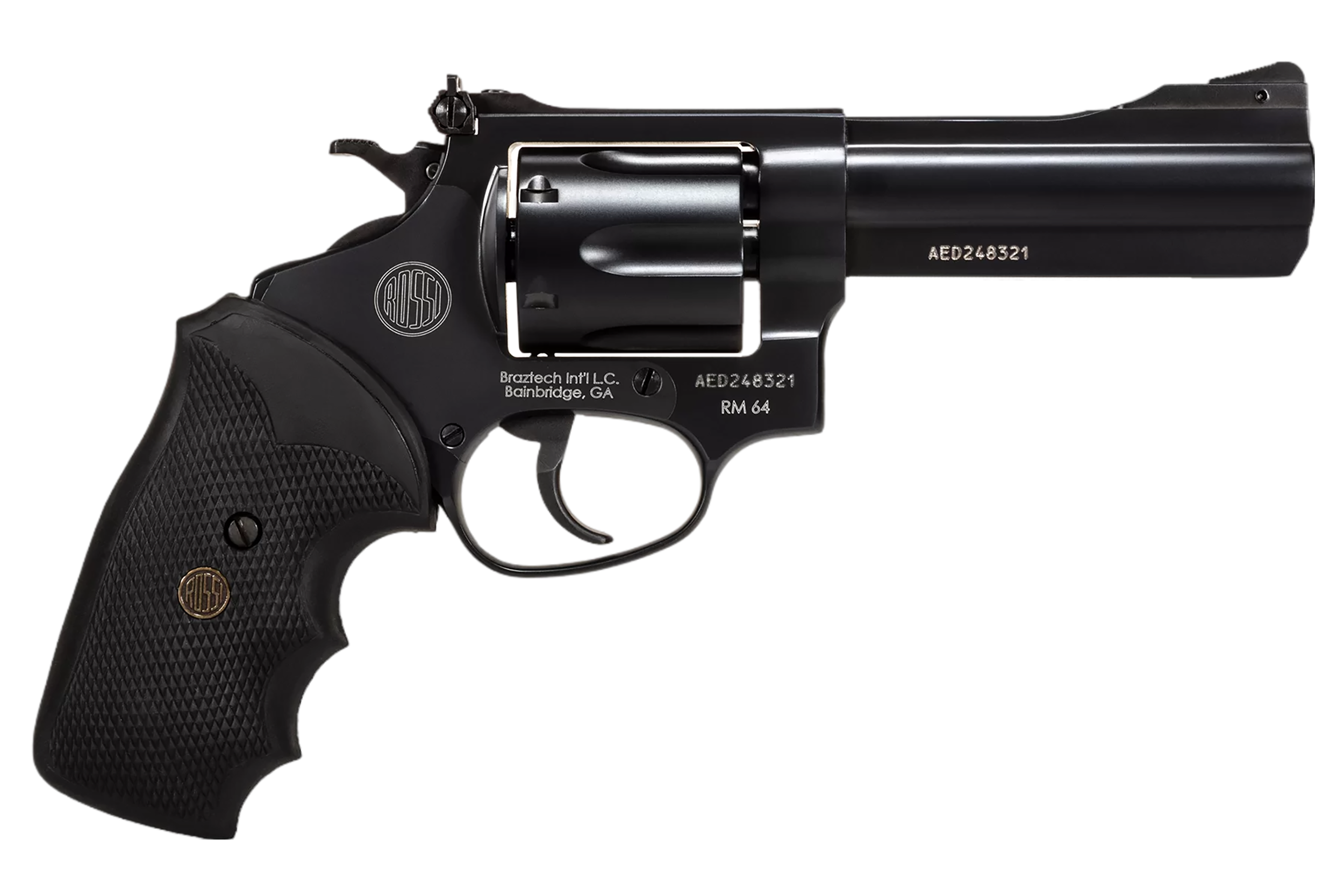 Rossi RM64 357 Mag 4in Black Revolver - Able Ammo
