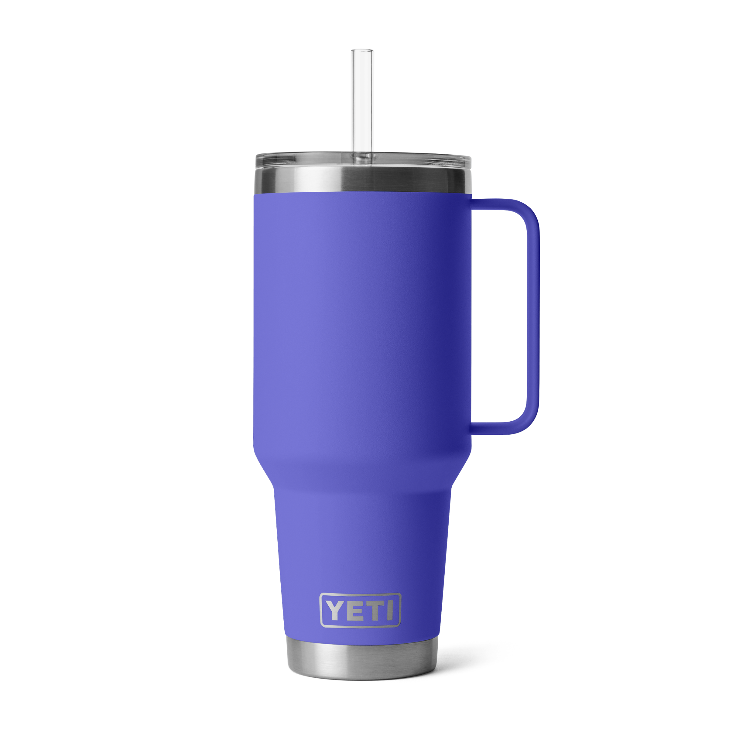 Yeti Rambler 42oz Travel Mug w/ Straw Lid (21071504797) Stainless Steel, Ultramarine Violet