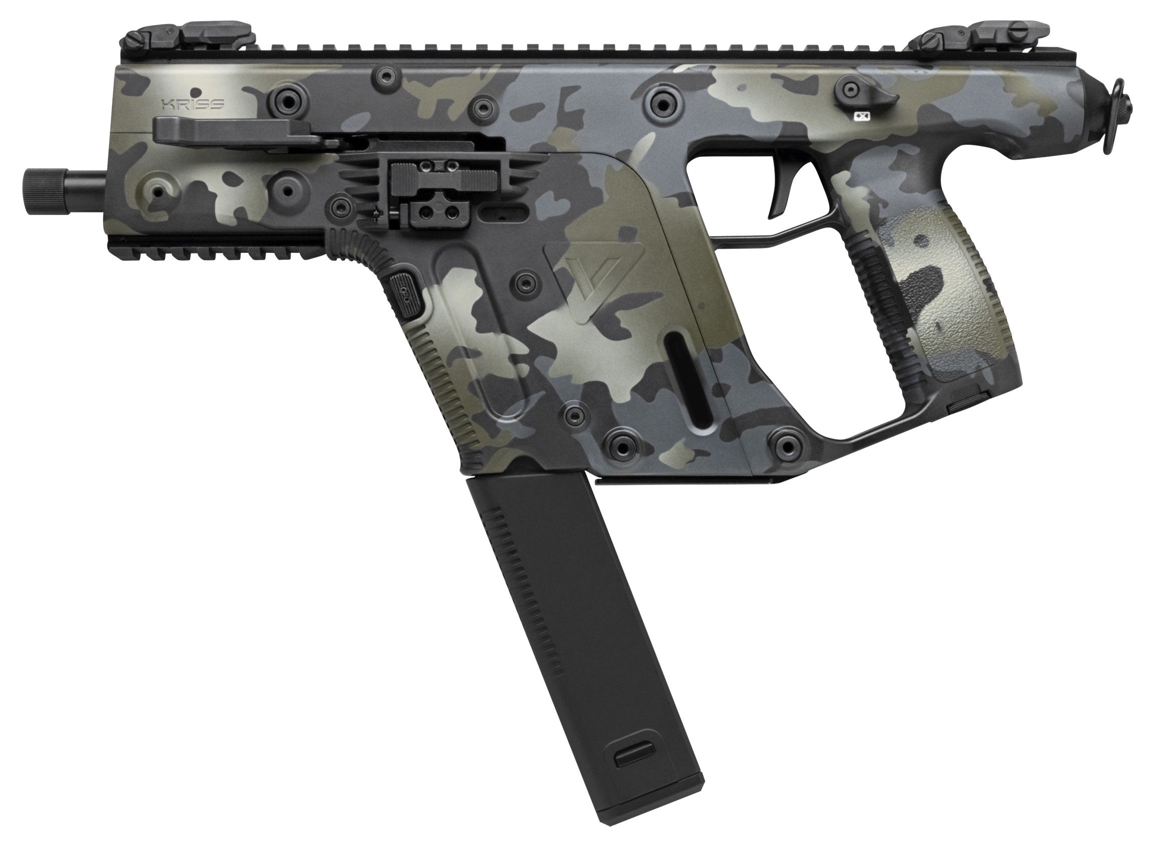 Kriss USA Vector SDP Pistol KV90-PMCBLK20, 9mm, 5.5in, Black Mc Polymer, 40 Rds