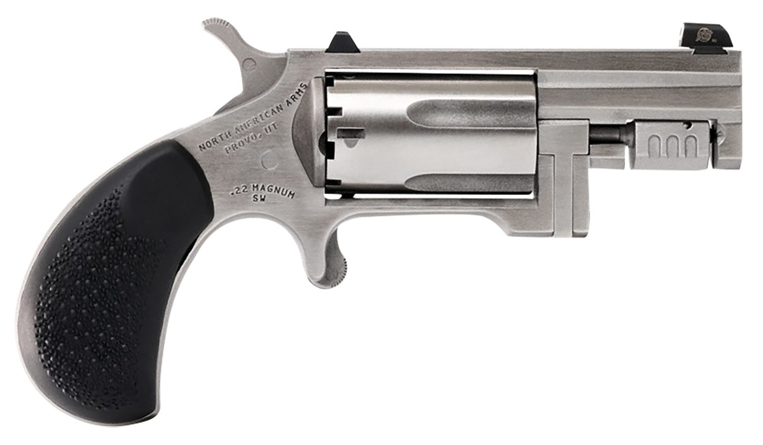 North American Sentinel Revolver SNT, Sentinel, 1.425in, Slip-on Rubber Pebble, 5 Rds