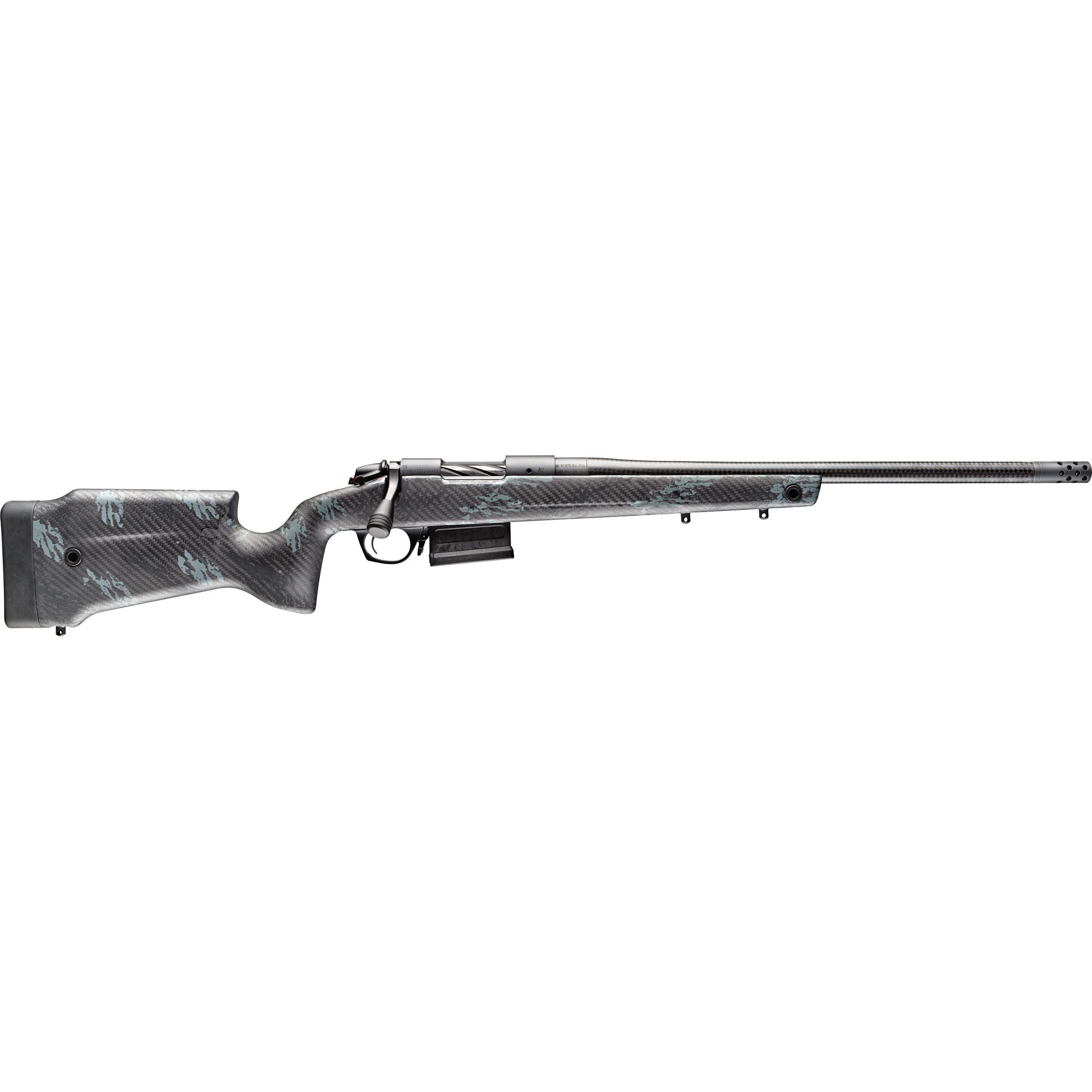 Bergara B-14 Crest Carbon Bolt Action Rifle B14LM7513CF, 7mm PRC, 22", Carbon Fiber Stock, Carbon Fiber Barrel, 5 Rds