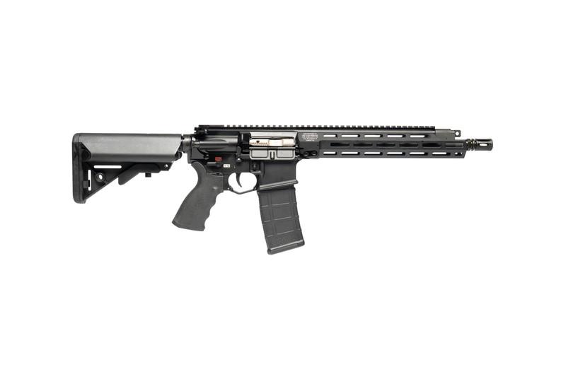LMT Defense MARS-L Shovelnose Piston SBR MLSN12PS-MARS-PS, 5.56 NATO, 12", B5 SOPMOD Stock, Shovelnose Upper, 30+1