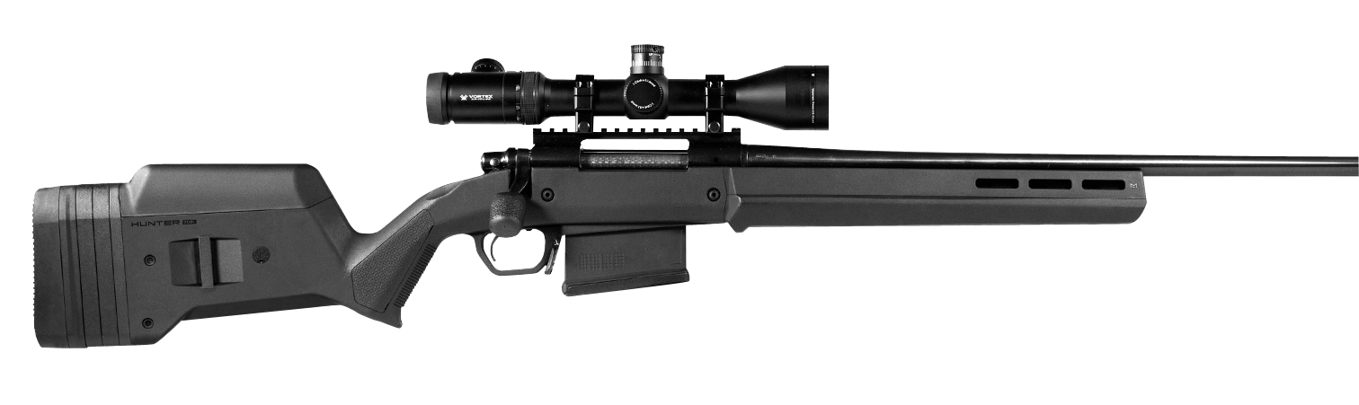 Magpul Hunter Rifle Stock For Ruger American Short Action, Black (MAG931-BLK)