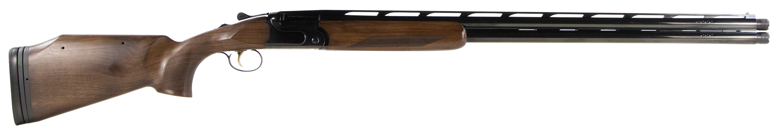CZ-USA All American Shotgun 06586, 12 Gauge, 32", 3" Chmbr, Adj. Comb, Turkish Walnut, Gloss Blued Finish