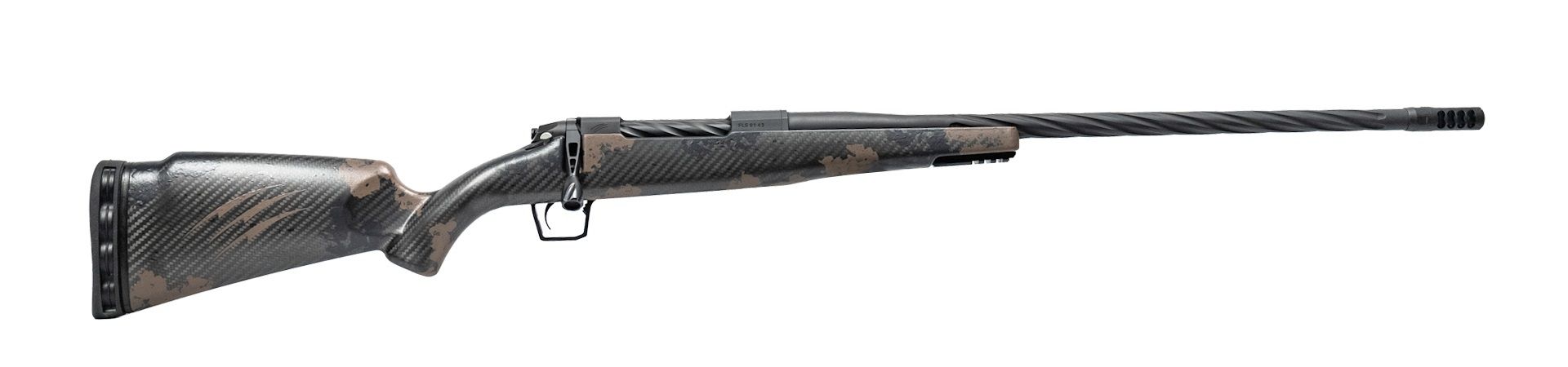 Fierce Twisted Rogue Rifle TWROG7PRC24BT, 7mm PRC, 24" Twisted Flute, Trophy Carbon Stock, 3 Rds