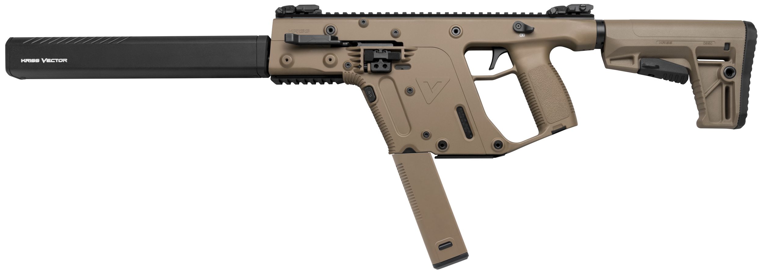 Kriss USA Vector CRB Rifle KV10-CFD20, 10mm, 16", Collapsible 6-position Adjustable Stock, 33 Rds