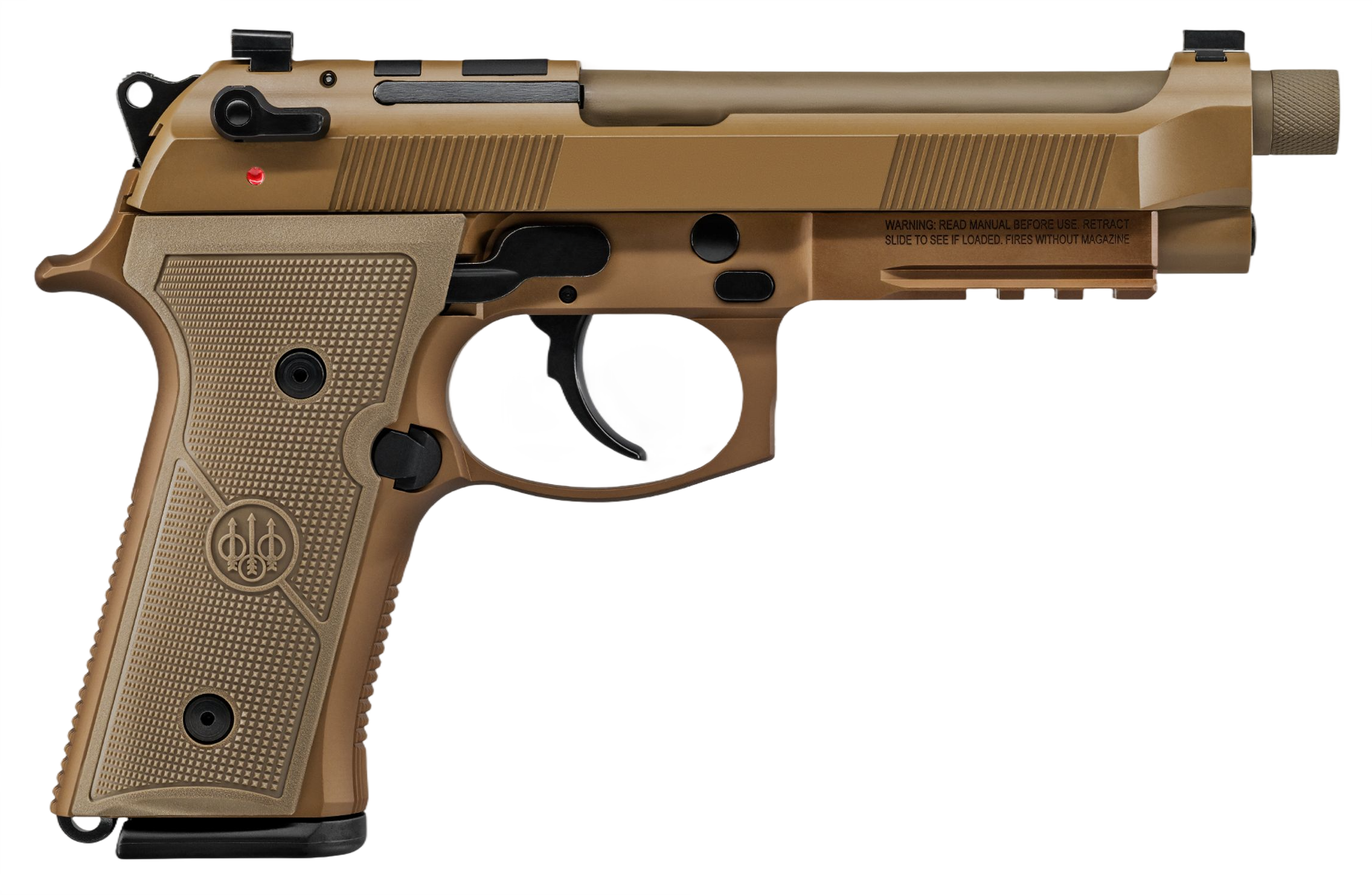 Beretta M9A4 Pistol JS92M9A4GM, 9mm Luger, 5.2