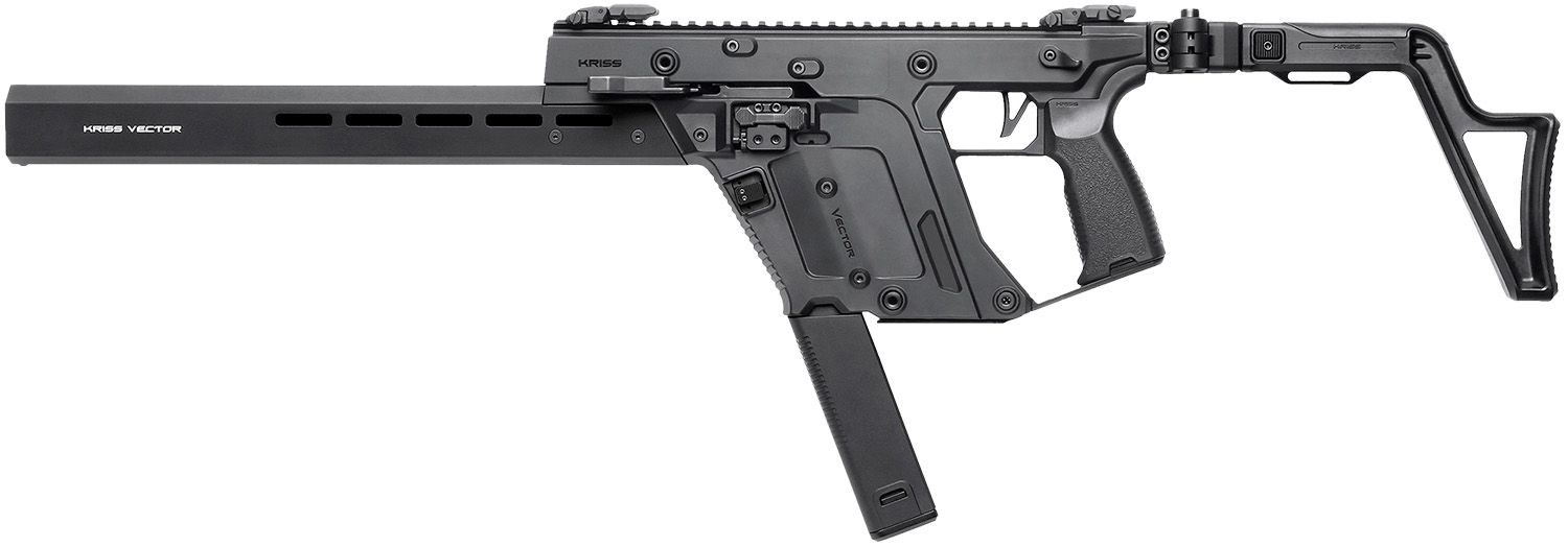 Kriss USA Vector CRB Gen3 Rifle KV103CBL00, 10mm Auto, 16", Folding/Telescoping, 33 Rds