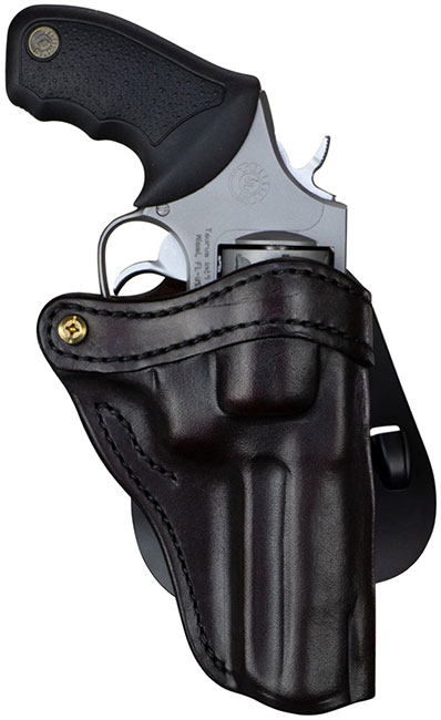 1791 Gunleather OWB Paddle Revolver Holster, Signature Brown, Right Hand, GP100 (PDHR2SBRR)