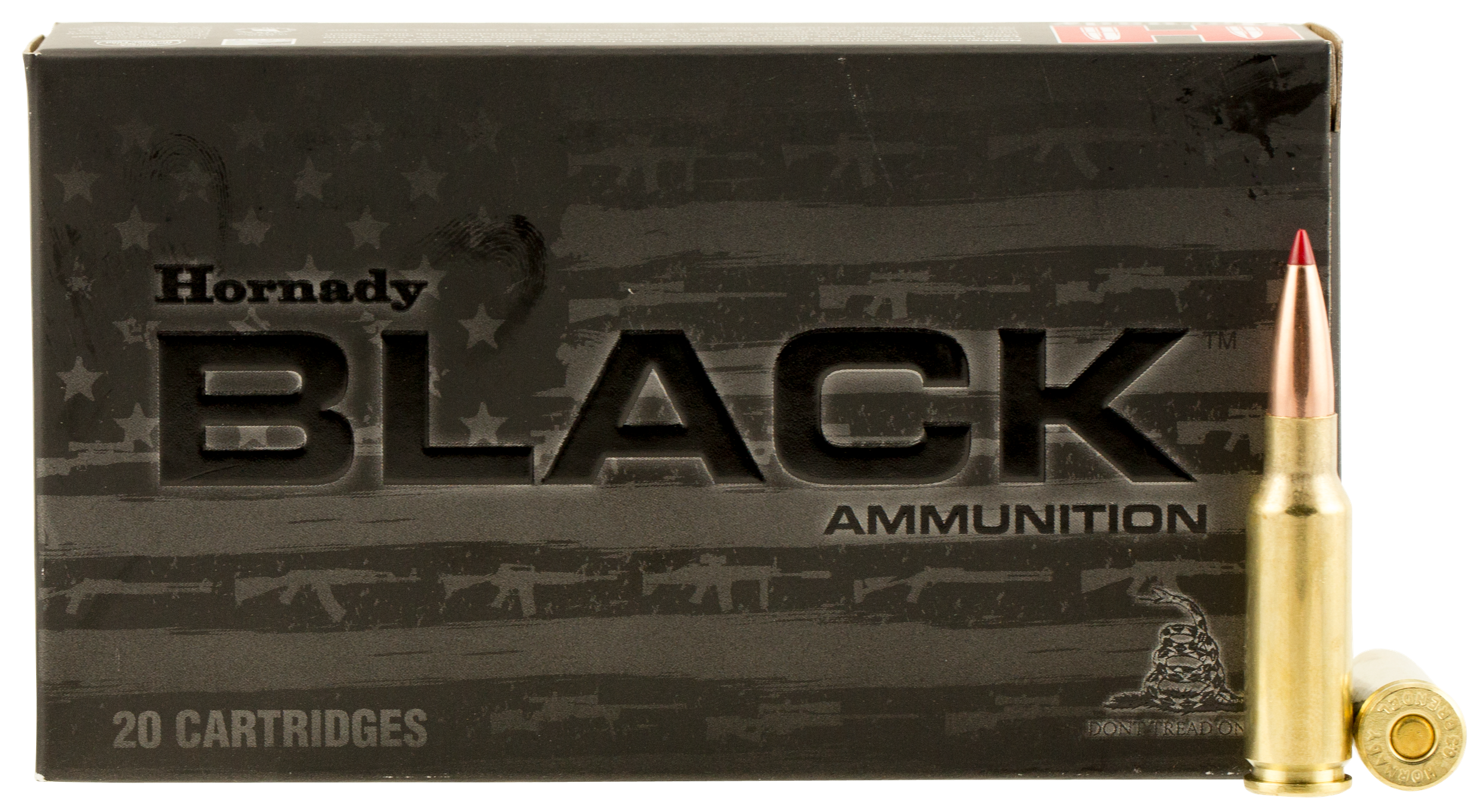 Hornady Black Rifle Ammunition 81528, 6.5 Grendel, ELD Match, 123 GR, 2580 fps, 20 Rd/bx