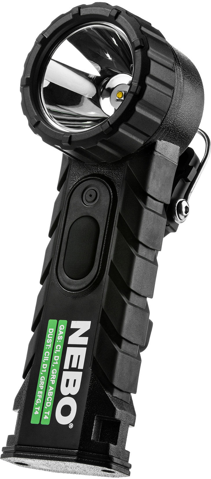 nebo 90 degree flashlight Nebo Tools Intrinsically Safe Right Angle LED Flashlight (6756)