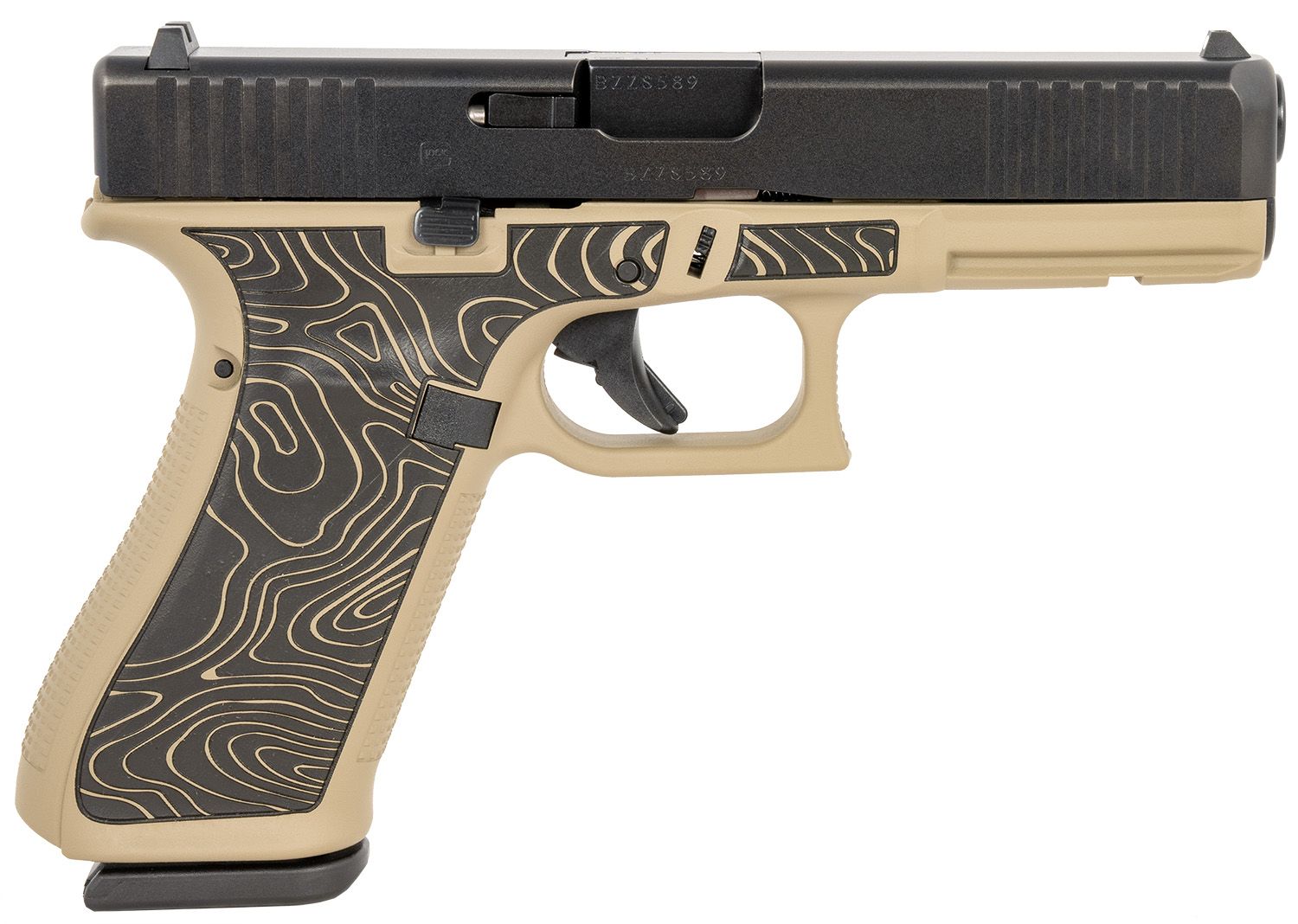 Glock G17 Gen5 Pistol PA175S204EXPCT, 9mm Luger, 4.50in, 17 Rds