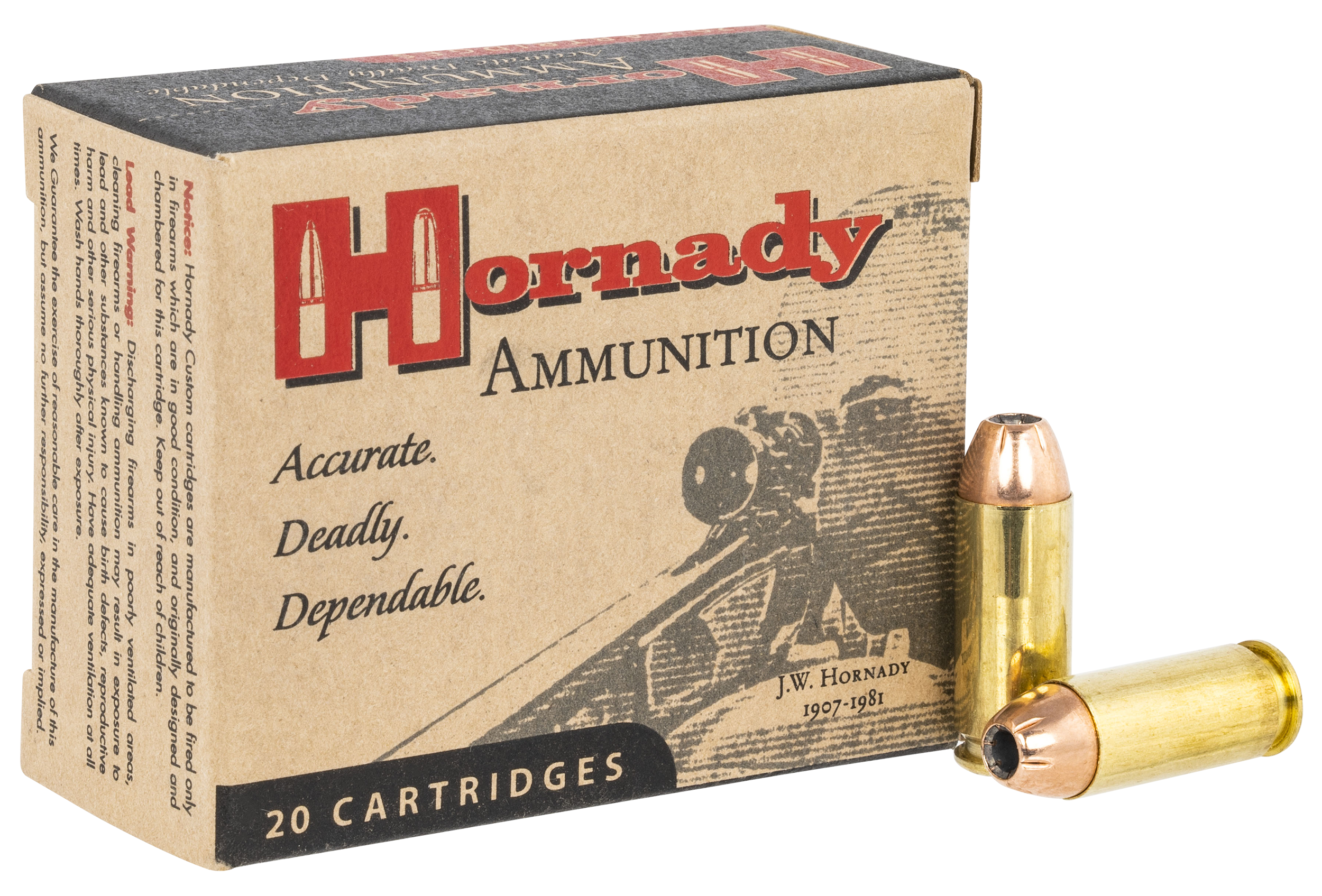 Hornady Handgun Ammunition 9126, 10 mm, XTP Jacketed Hollow Point (HP), 180 GR, 1180 fps, 20 Rd/bx