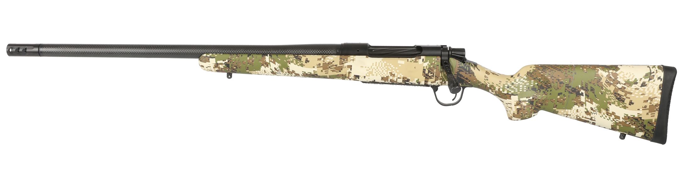 Christensen Ridgeline Sitka FFT Rifle 801-06292-00, 300 Win Mag, 22", Carbon Fiber Sitka Subalpine Camo Stock, 4 Rds