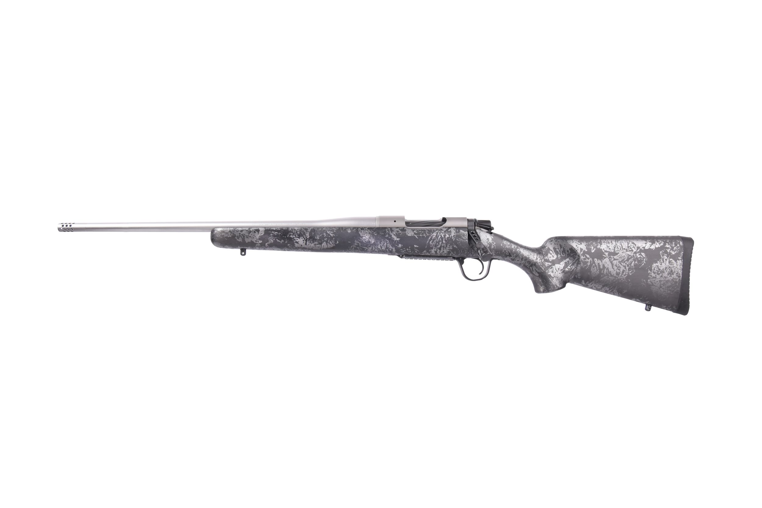 Christensen Mesa Titanium Rifle 801-01132-00, 7mm Rem Mag, 22", Synthetic Carbon Stock W/metallic Gray Accents, 3 Rds