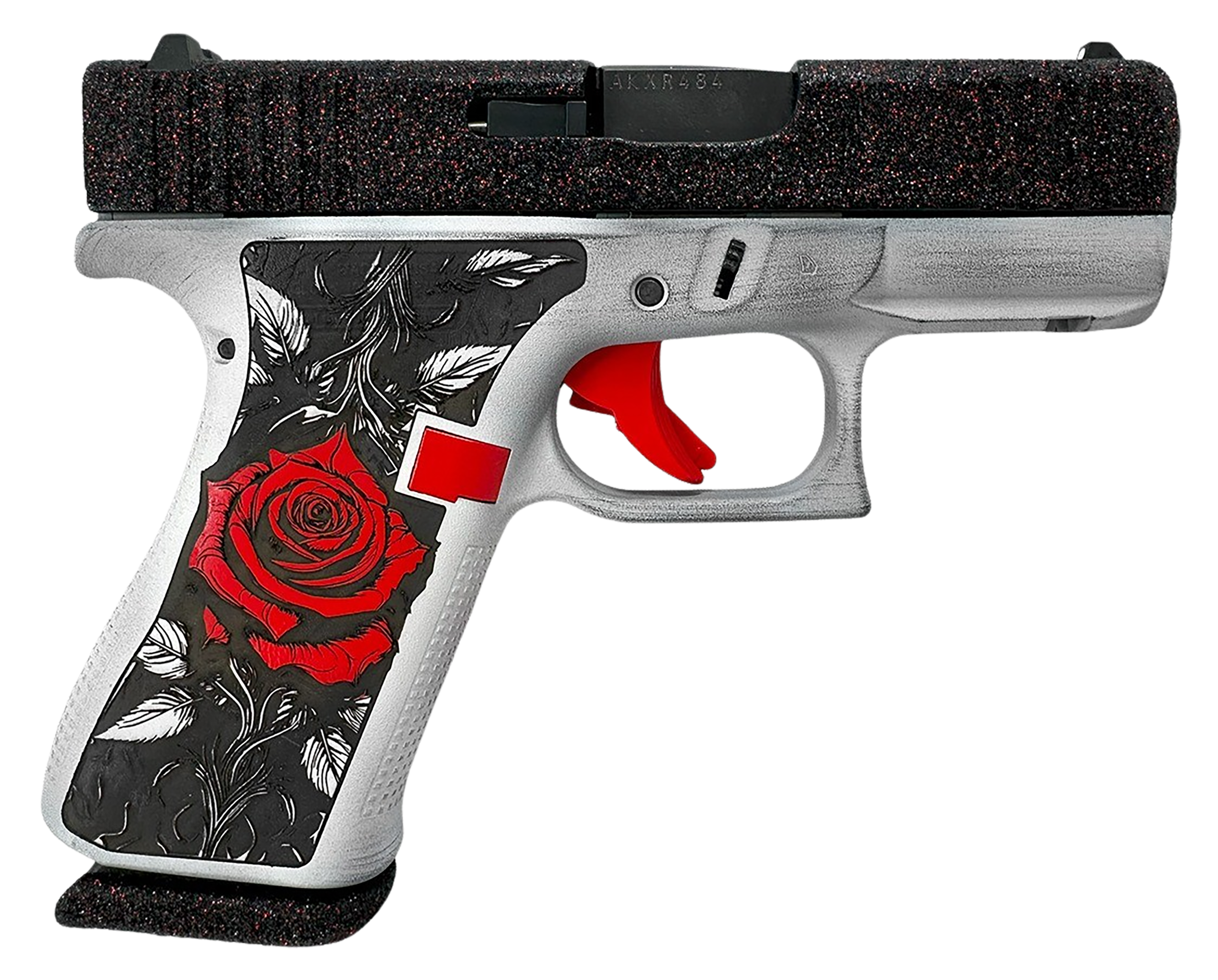Glock G43X Pistol PX4350204NRRT, 9mm Luger, 3.41in, Textured Polymer, 10 Rds