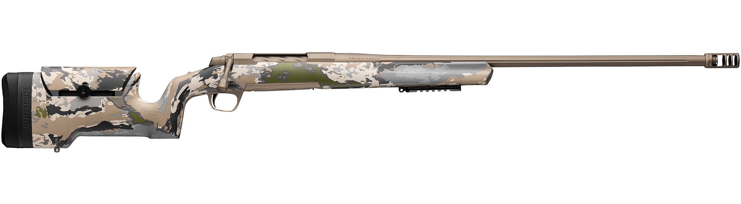 Browning X-Bolt 2 HC MAX LR Rifle 036107229, 300 Win Mag, 26" Heavy Sporter, Ovix Composite Max Stock, 3 Rds