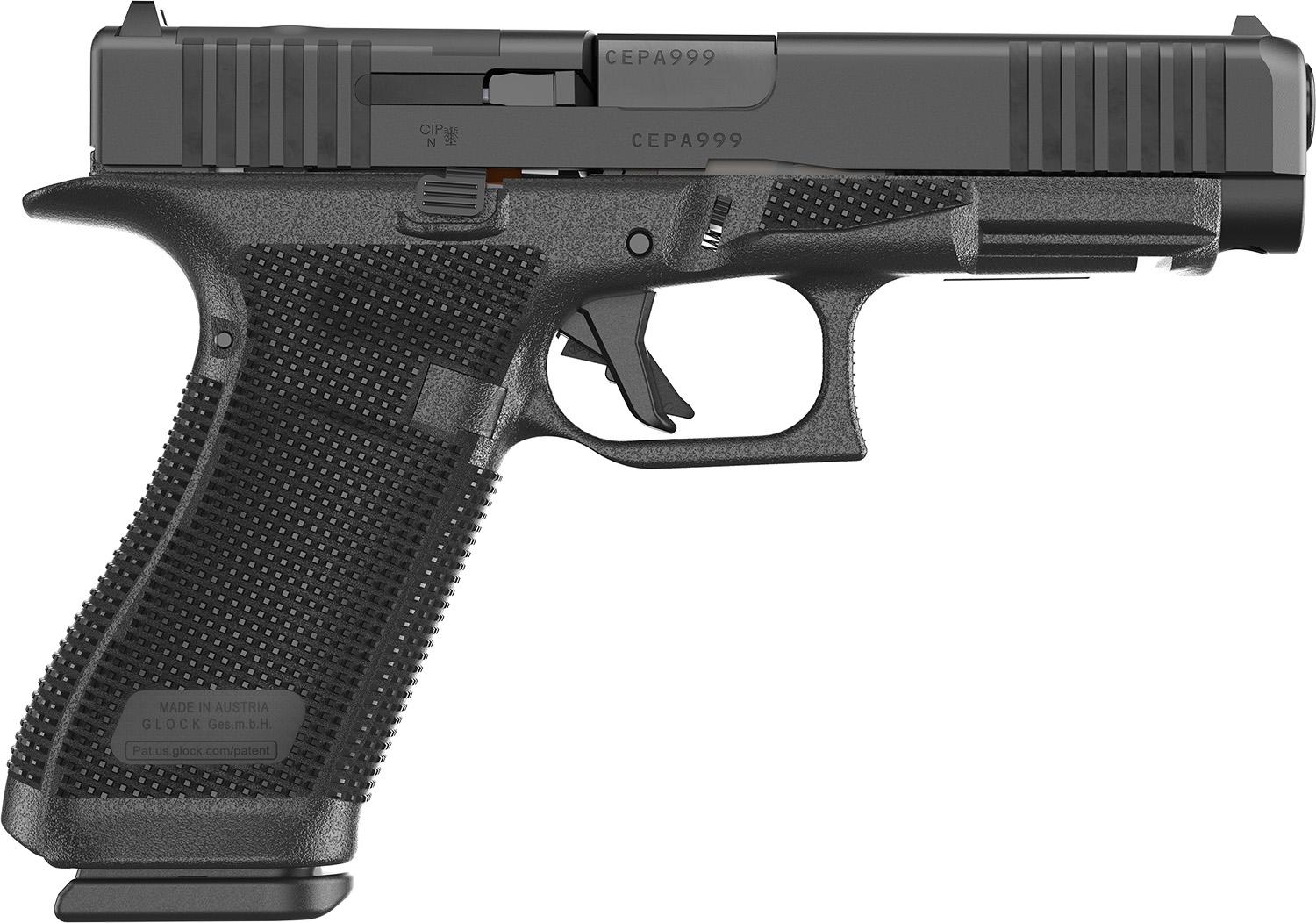 グロック17 Glock 17 Gen6 MOS 9mm Pistol, 17 Rounds - Able Ammo
