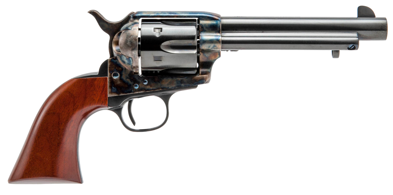 Cimarron Model P Pre-War 1896-1940 SAO Revolver MP411, 45 Colt (LC), 5.50", Color Case Hardened Finish, 6rd