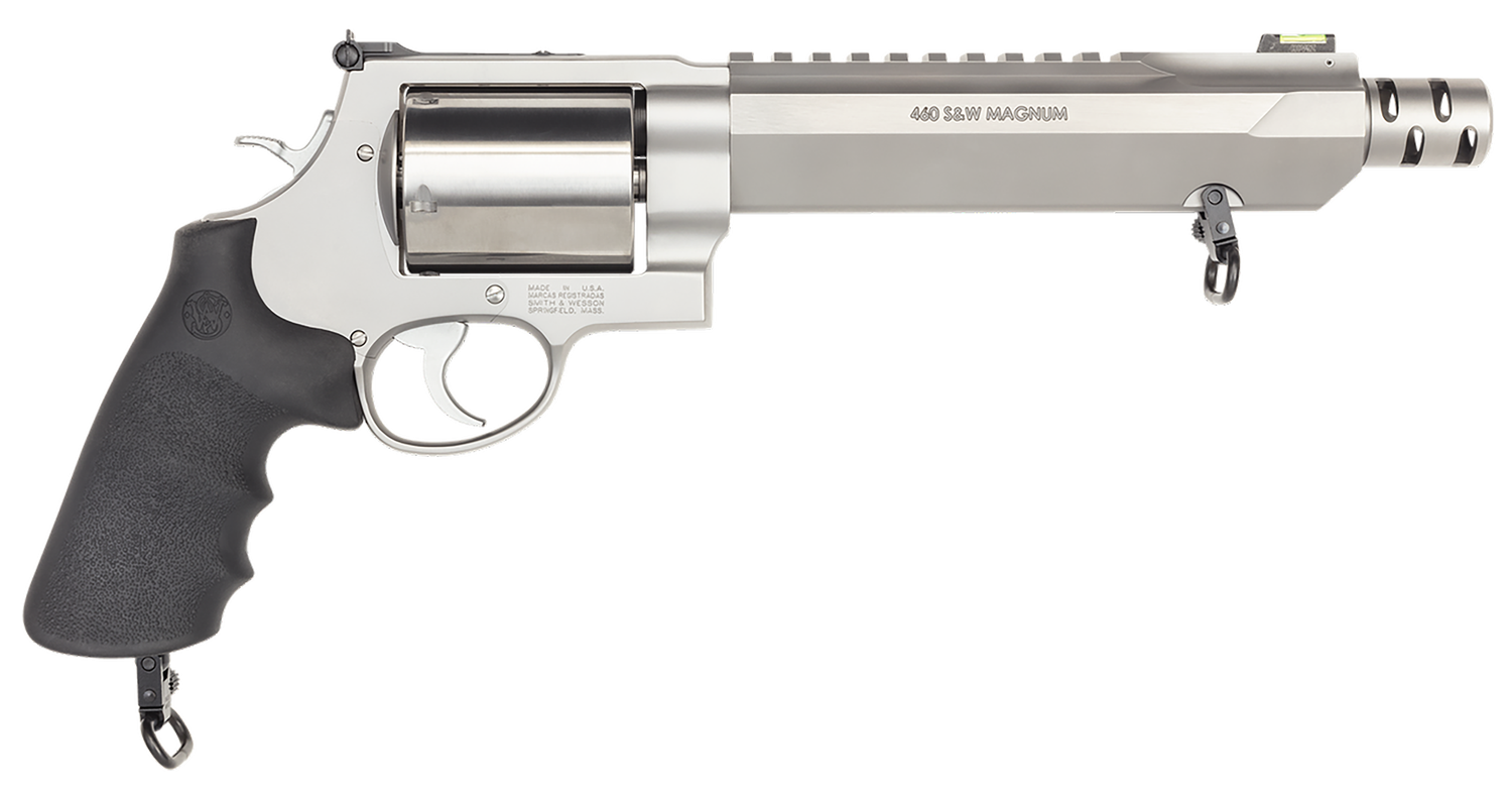 Smith and Wesson M460 XVR Performance Center Revolver 11626, 460 S&W Mag, 7.5", Rubber Grips, Stainless Finish