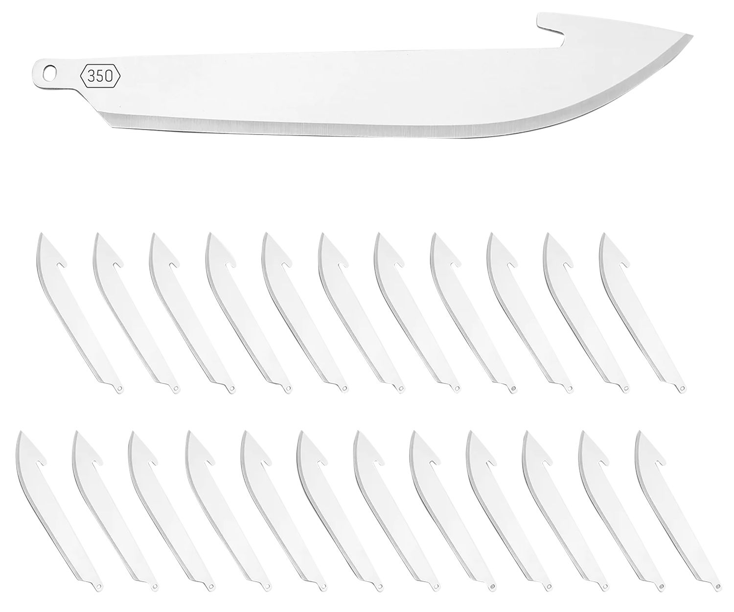 Outdoor Edge 3.5" Replacement Blades, 25 Pack (RR3524)