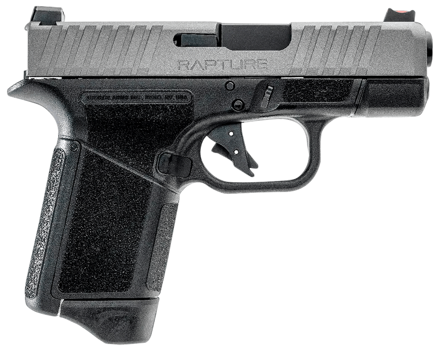 GForce Rapture Optic Ready Pistol GF932512BN, 9mm Luger, 3.25in, Black Cerakote Finish, 12 Rds