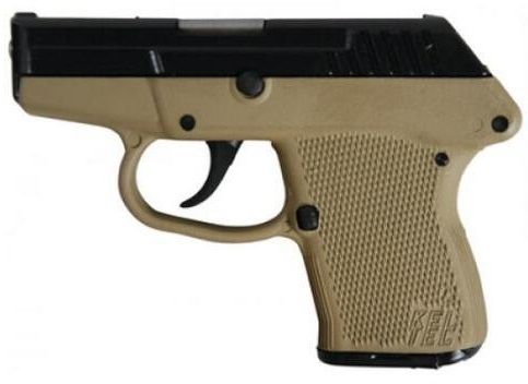 Kel-Tec P-32 Pistol P32BTAN, 32 ACP, 2.7in, Tan Polymer Grips, 7 Rds