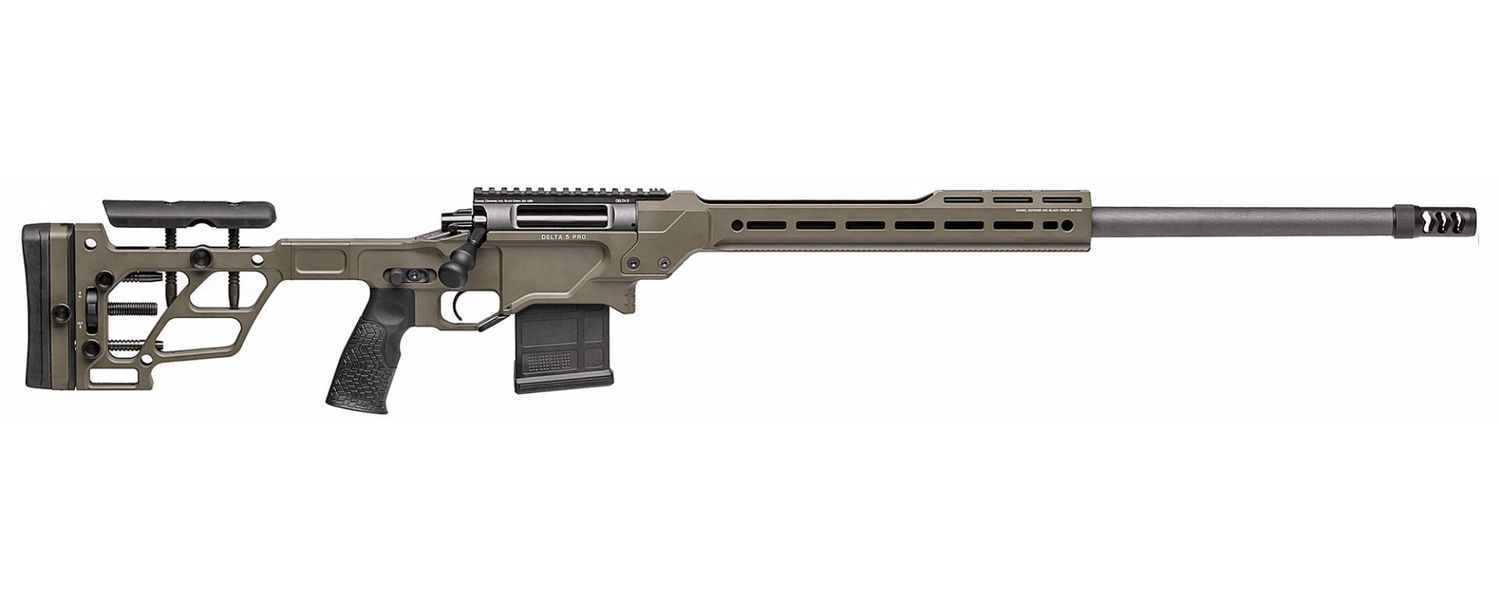 Daniel Defense DELTA 5 PRO Rifle 42-159-23079, 6mm Creedmoor, 26", Aluminum Chassis Stock, OD Green Finish, 10 Rds