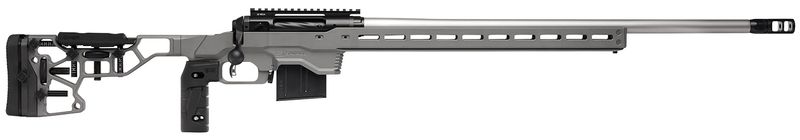Savage 110 Elite Precision Rifle 57562, 338 Lapua Mag, 30", Gray Cerakote Adjustable MDT ACC Aluminum Chassis Stock, 5 Rds