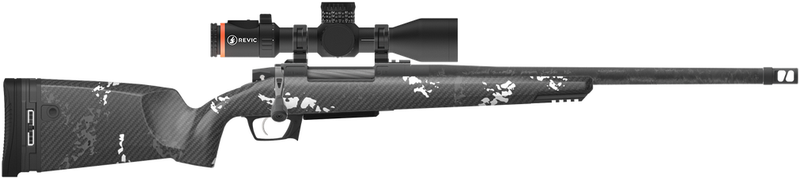 Gunwerks Magnus Titanium Package MAGNUS65PRC-G-G, 6.5 PRC, 20", Carbon Grey Stock, Graphite Finish