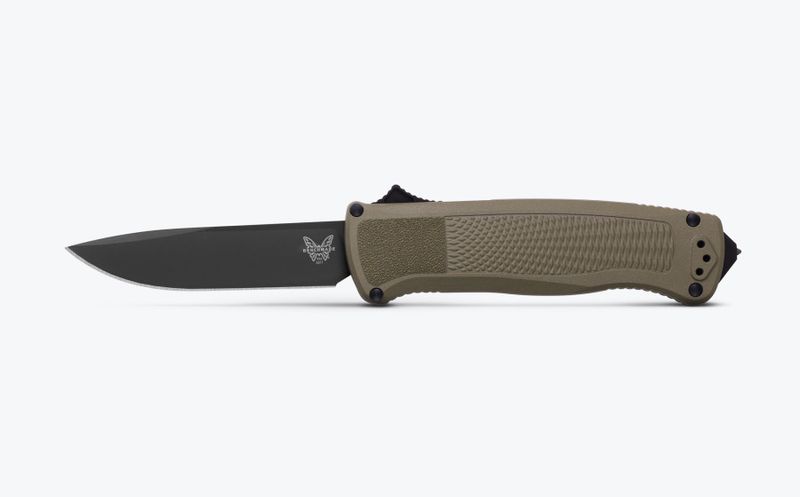 Benchmade Shootout Knife w/Plain Edge Drop Point Blade (5371BK-01)