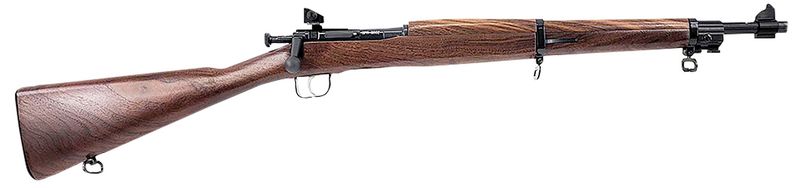 Crickett Springfield 1903 Mini Youth Bolt Action Rifle KSA1903, 22 LR, 18.5", Fixed Walnut Stock, Blued Finish, 1 Rd