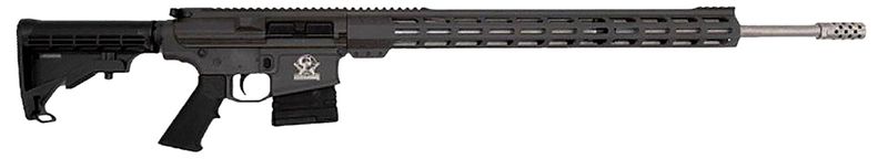 Great Lakes AR-10 Rifle GL10243SSTNG, 243 Win, 24", Adjustable Black Synthetic Stock, 5 Rds